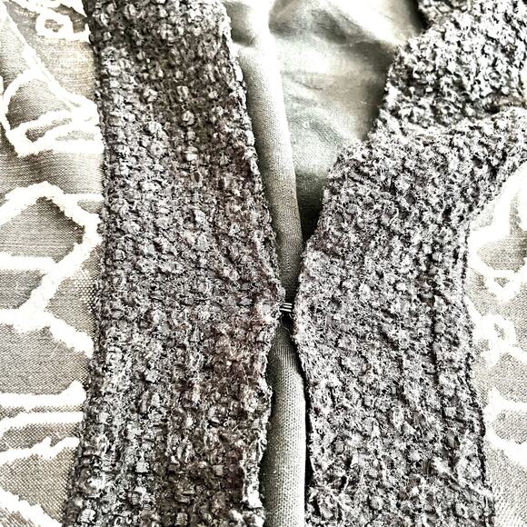 Chicos Patchwork Jacquard Duster Long Cardigan Coatigan size 3 - Picture 7 of 10